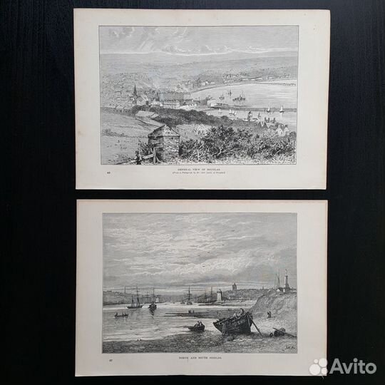 Старинные иллюстрации XIX века Англия