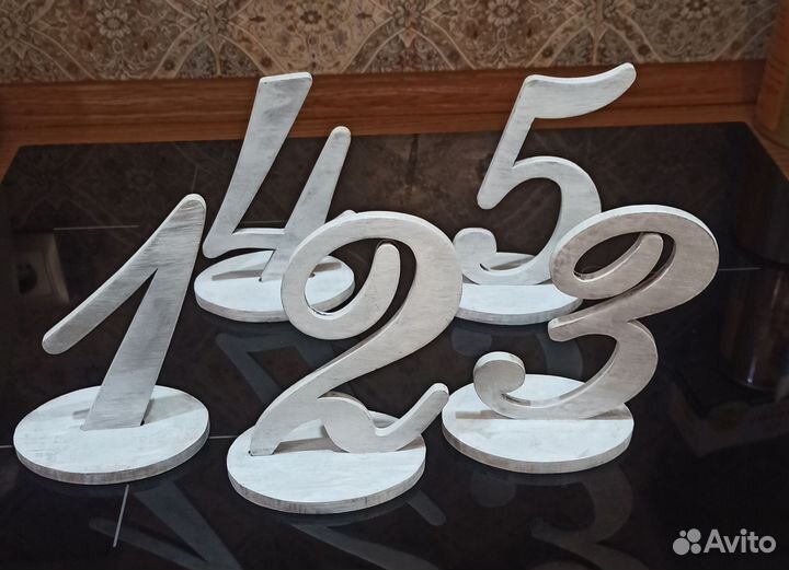 Цифры для нумерации столов