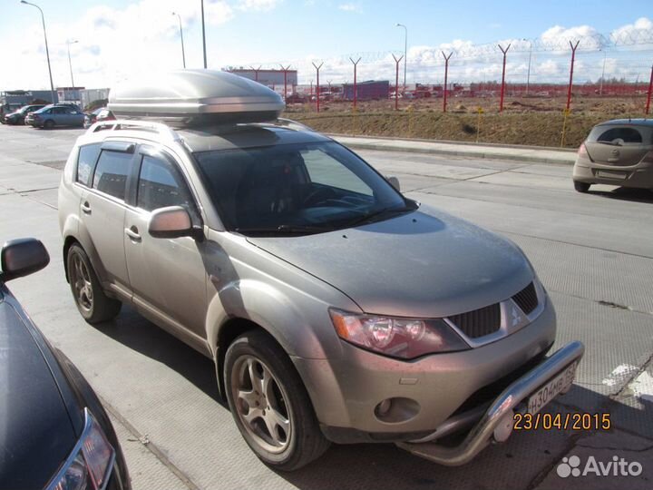 Автобоксы на крышу Ветлан 550 л на Subaru WRX