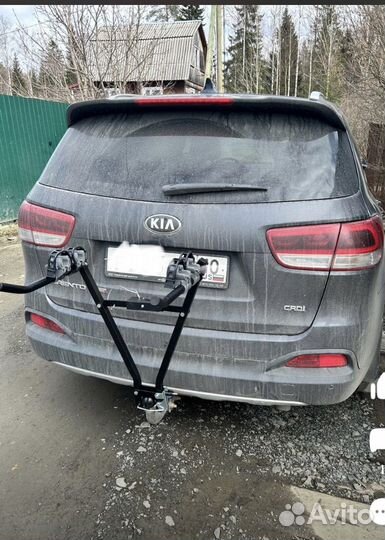 Крепление на фаркоп для перевозки велосипеда