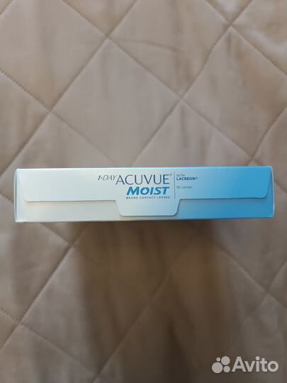 Acuvue moist 1 day, d -10 bc 8.5 (90 штук)