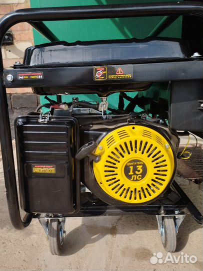 Генератор бензиновый 6.5 квт бу