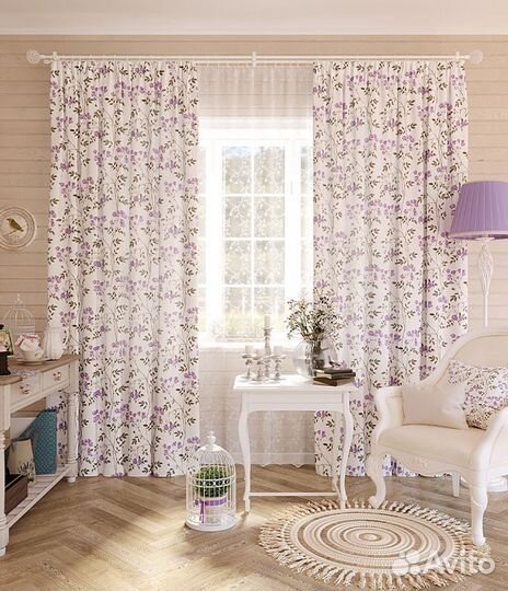 Штора Шиповник