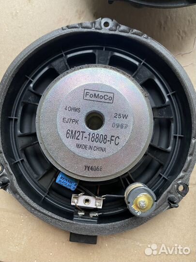 Синие динамики Sony ford focus 3