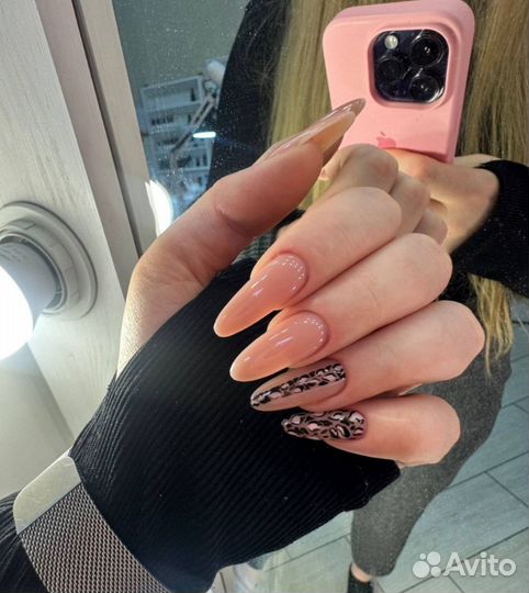 Маникюр гель лак