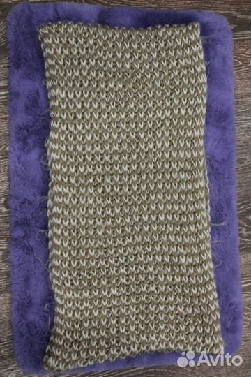 Шарф ручной вязки