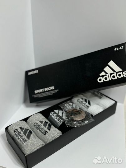 Носки мужские Adidas аромотизирующие подарочные
