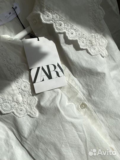 Блузка zara для девочки 128