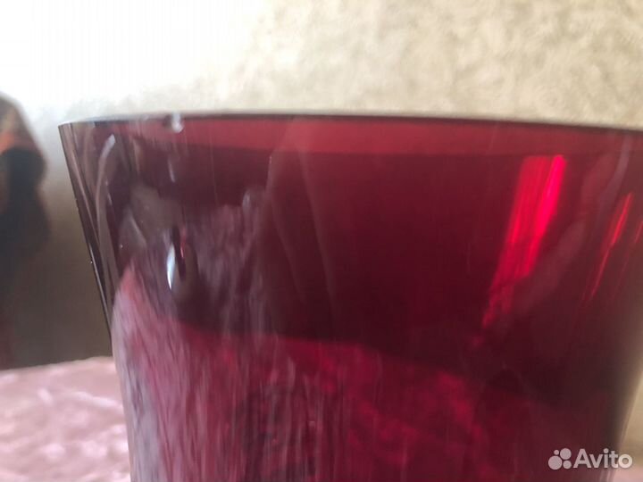 Бокал цветное стекло