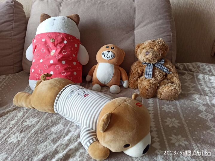 Игрушки мягкие