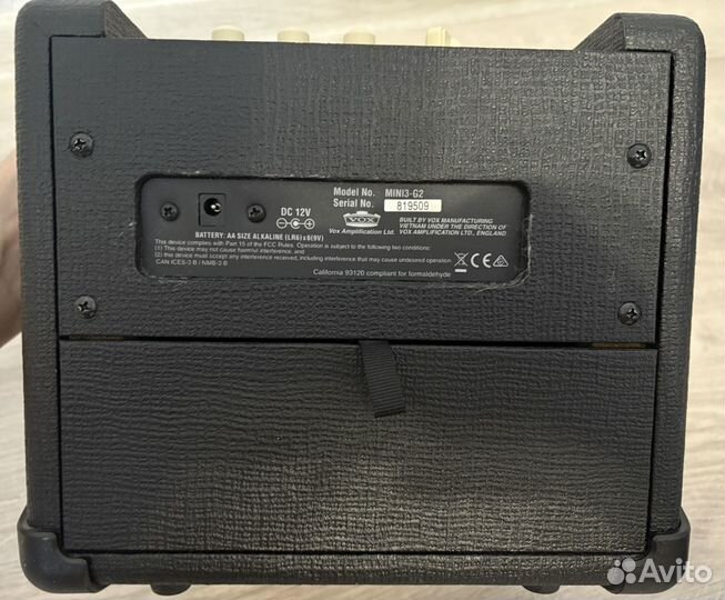 Комбоусилитель vox mini 3 g2