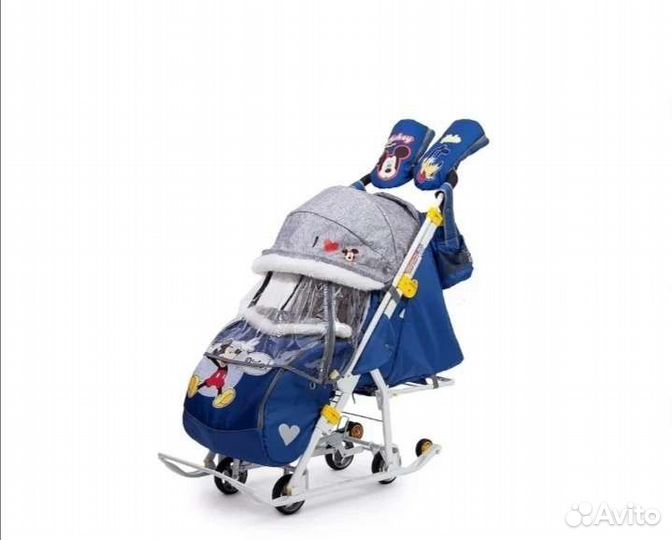 Коляска санки