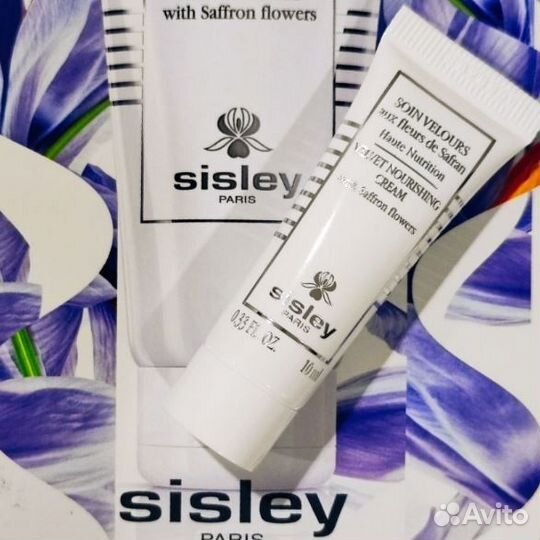 Sisley Velvet питательный крем для лица с шафраном