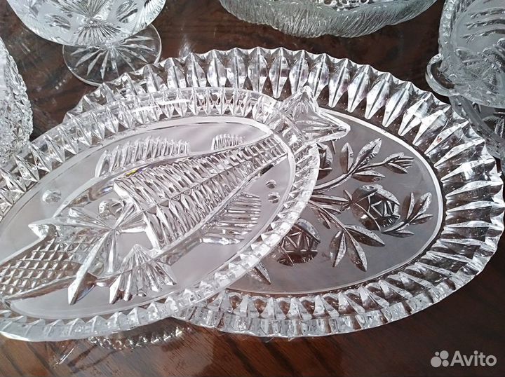 Хрусталь Вазы Салатницы Конфетницы