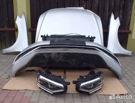 VW passat B8 ноускат комплектный перед