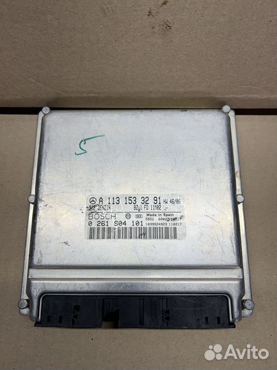 Блок управления двигателем на Mercedes W164 ML GL