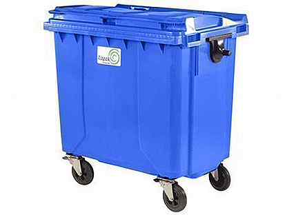 Контейнер для мусора 770 л синий