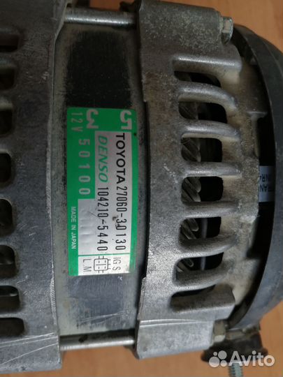 Генератор Toyota LC Prado 150-3L, 1kdftv