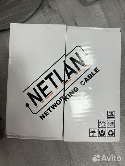 Кабель netlan U/UTP 4 пары