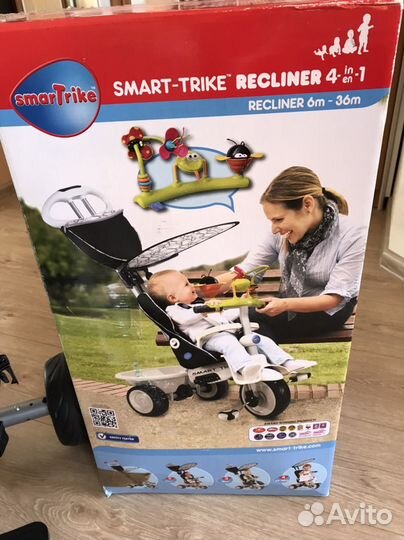 Трехколесный велосипед Smart-Trike Recliner