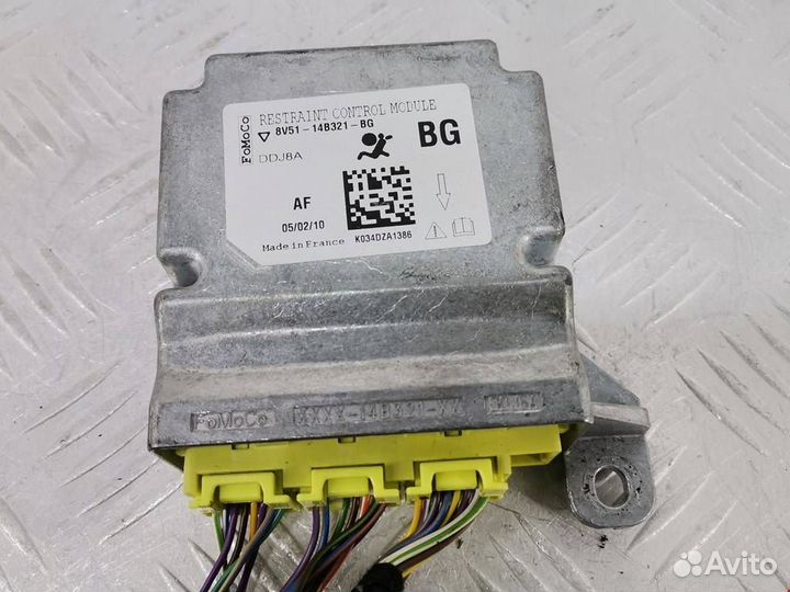 Блок управления подушками безопасности Ford Fiesta