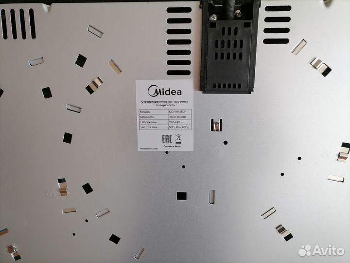 Электрическая варочная панель Midea MCH64260F