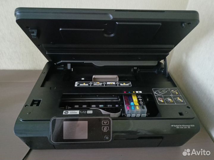 Мфу HP DeskJet Ink Advantage 5525 на запчасти