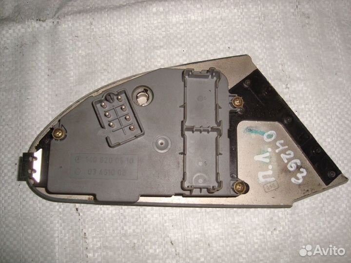 Блок управления левым сидением W140 M119 A14082005