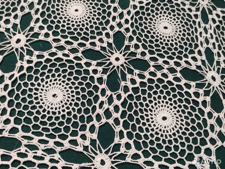 Скатерть. Ручная вязка. СССР