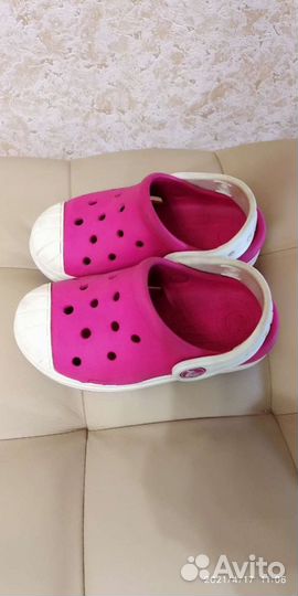 Сабо crocs для девочки
