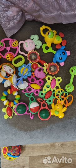 Погремушки прорезыватели