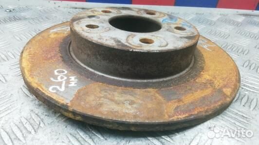 Диск тормозной задний opel astra J (TEA11LR02)