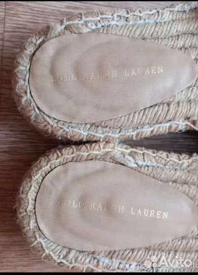 Шлепанцы ralph lauren