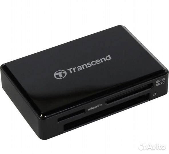 Картридер transcend оригинал CF/SD/microSD
