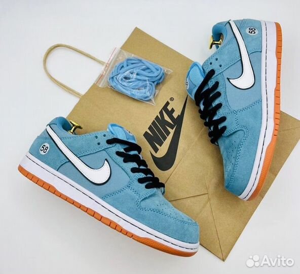 Кроссовки Nike sb dunk low club 58 gulf