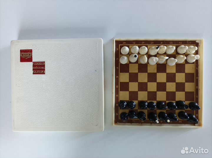 Шахматы дорожные магнитные СССР