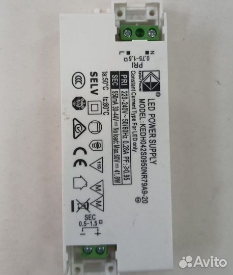 Драйвер kedh042S0950NR79A9-20 41.8W 950mA