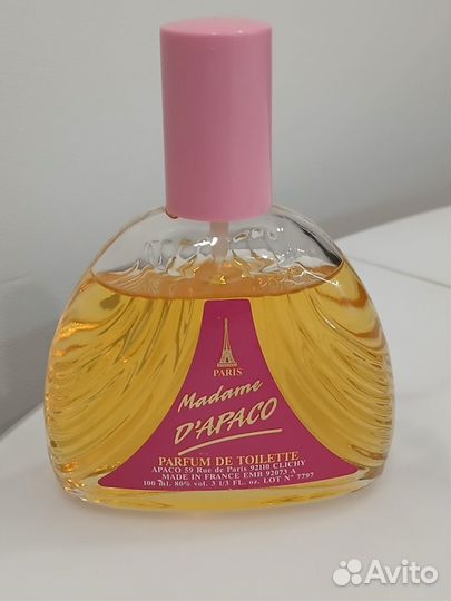 Духи Mаdаmе d Арасо