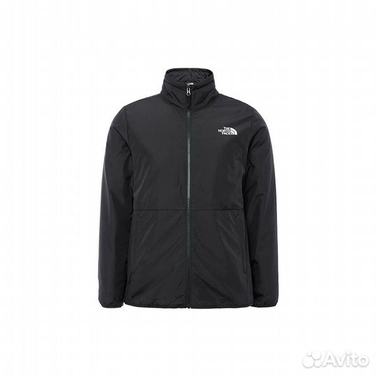 THE north face Windbreaker Jackets Men Black+Shopping Bag (L)(90)