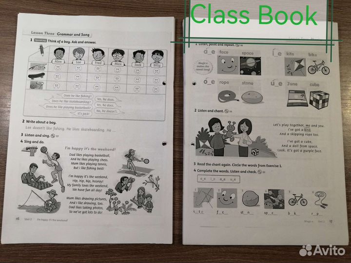 Family and Friends 3 class book