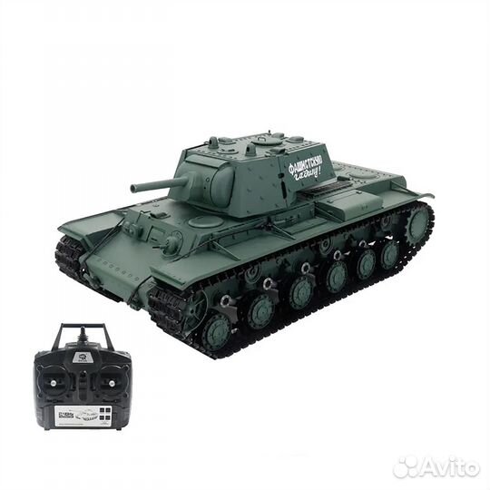 Радиоуправляемый танк Heng Long KV-1 V7.0 масштаб
