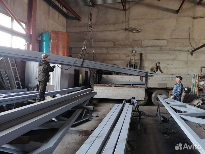 Строительство ангаров, зернохранилищ, складов, нав