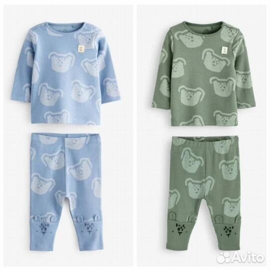 Костюм Next в рубчик, размеры 74, 80, 86