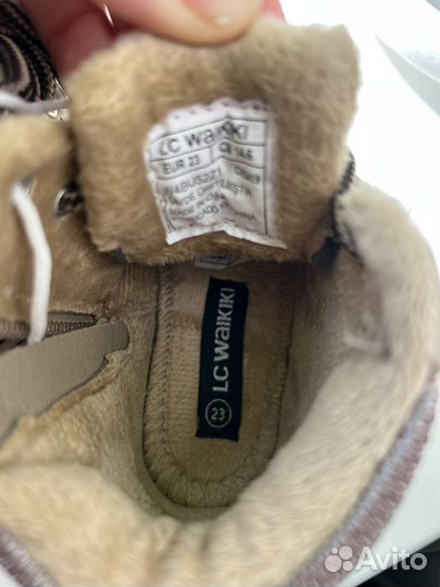 Ботинки демисезонные 23