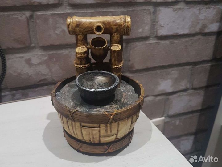 Фонтан настольный