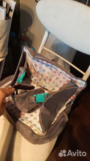 Стульчик-сумка, сидушка с пеленальным столиком
