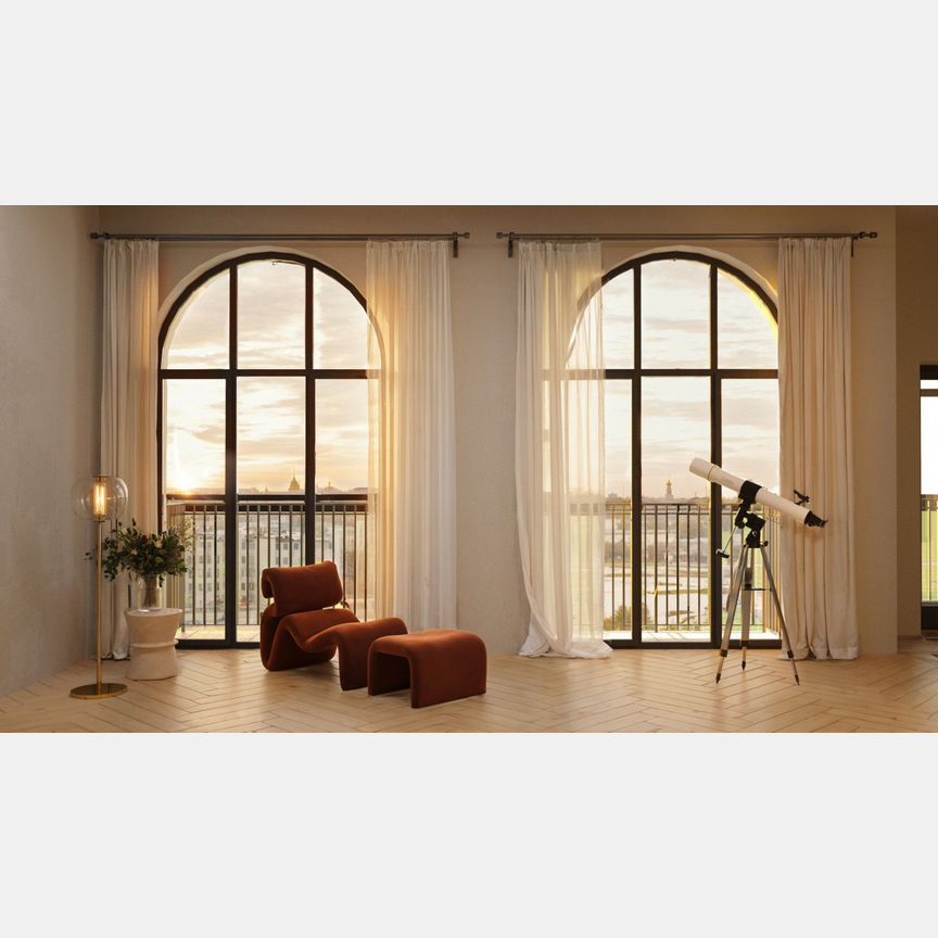 1-к. квартира, 25,8 м², 4/12 эт.