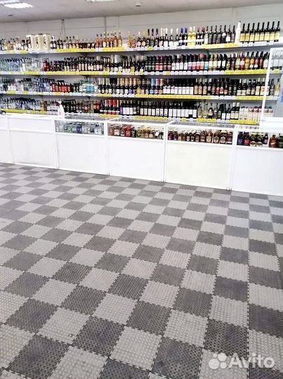 Модульная плитка пвх для склада