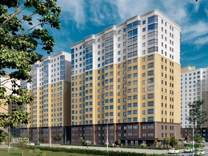 1-к. квартира, 37,7 м², 16/17 эт.