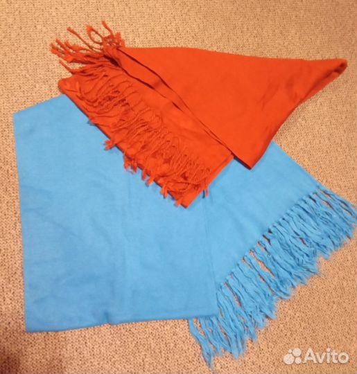 Шарфы цветные кашемировые